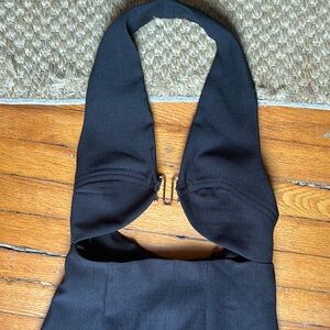 Black Halter dress